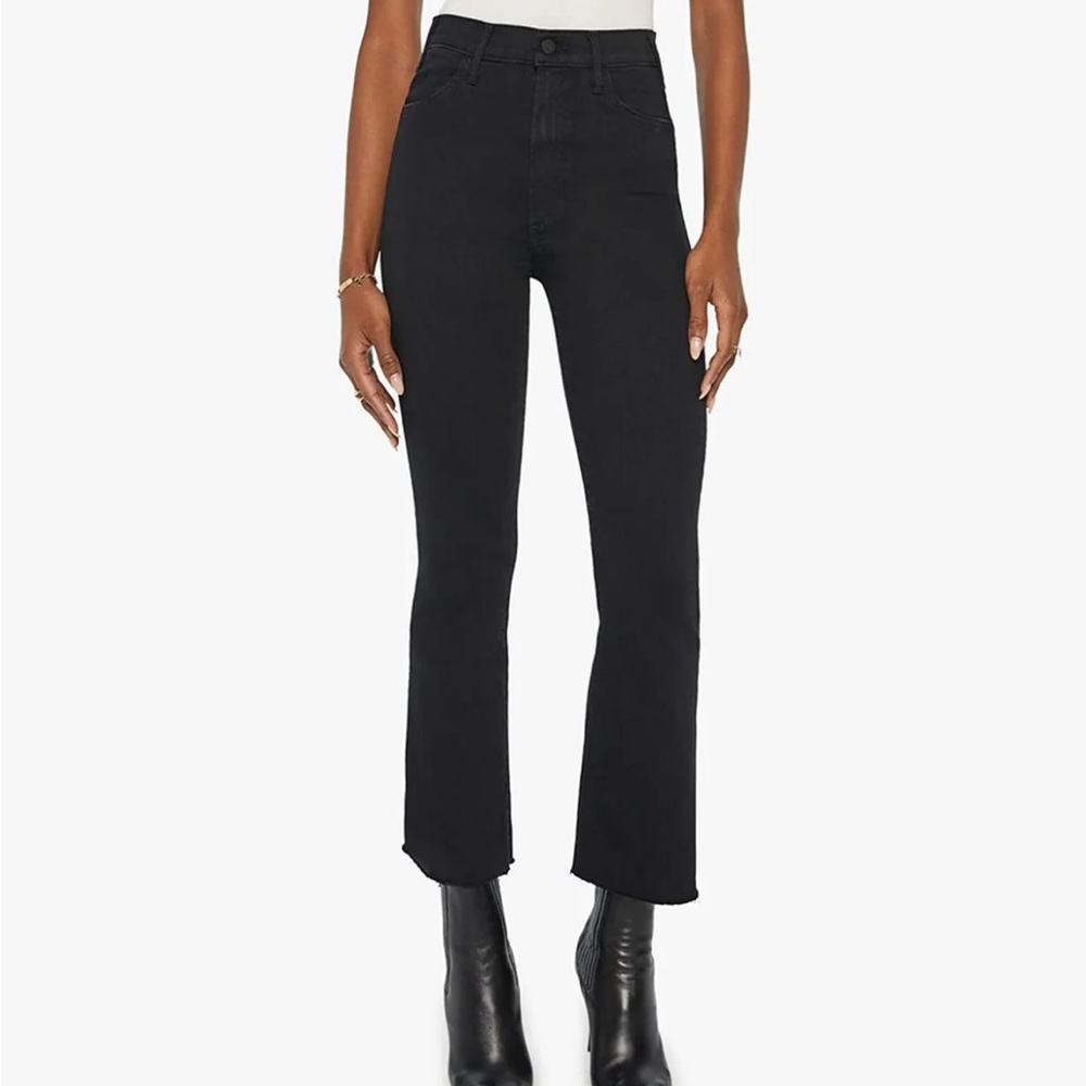 Ankle Grey Black Jeans MOTHER